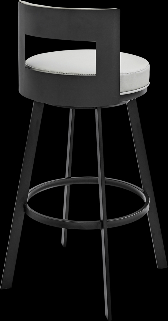 Camver Gray Swivel Barstool - Thumbnail - Image 5