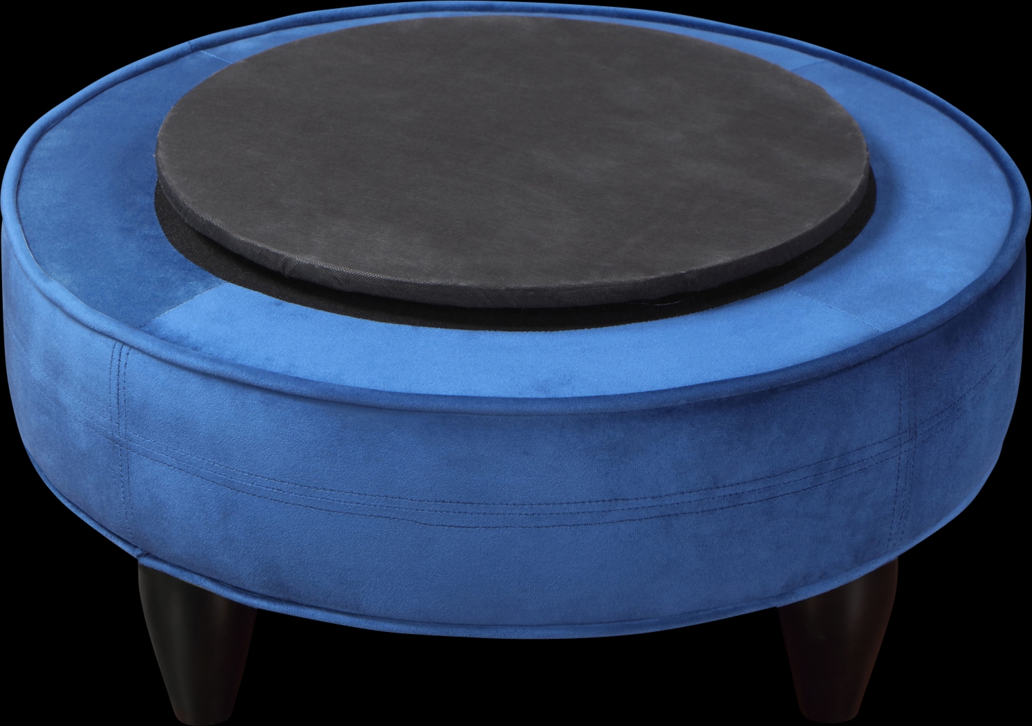 Camwick Blue Swivel AccentChair - Thumbnail - Image 2