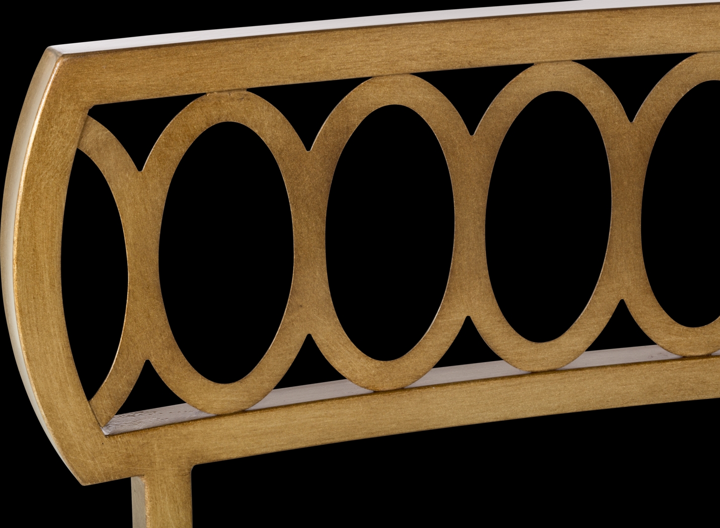 Canal Street Cream Vanity Stool - Thumbnail - Image 3