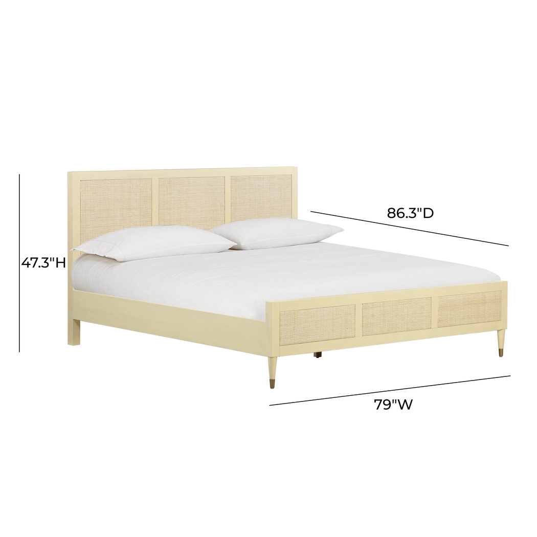 Canalers Beige King Bed - Thumbnail - Image 11