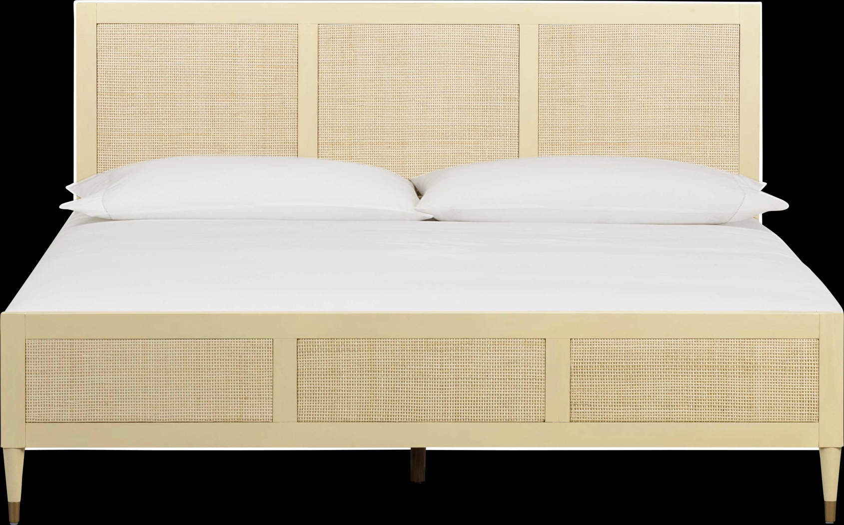 Canalers Beige King Bed - Thumbnail - Image 1