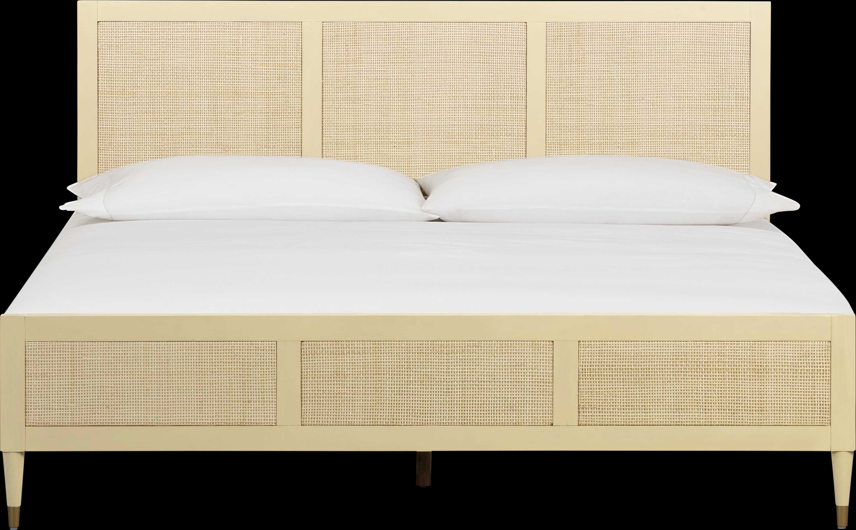 Canalers Beige Queen Bed - Thumbnail - Image 4