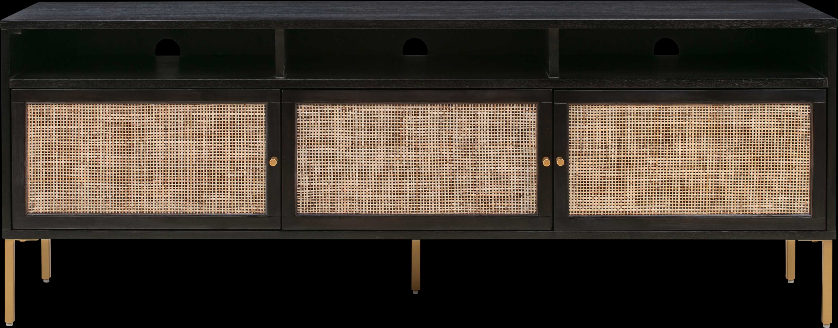 Canalers Black 65 in. Console - Thumbnail - Image 3