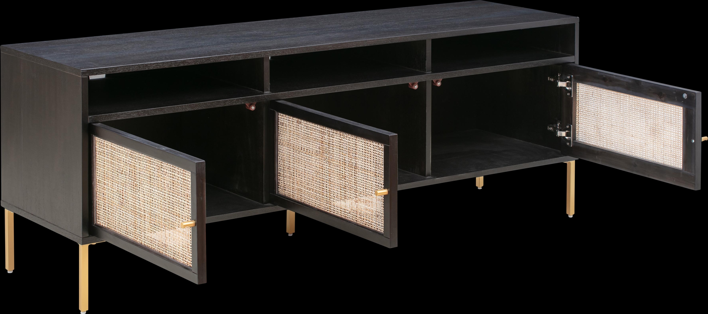 Canalers Black 65 in. Console - Thumbnail - Image 4