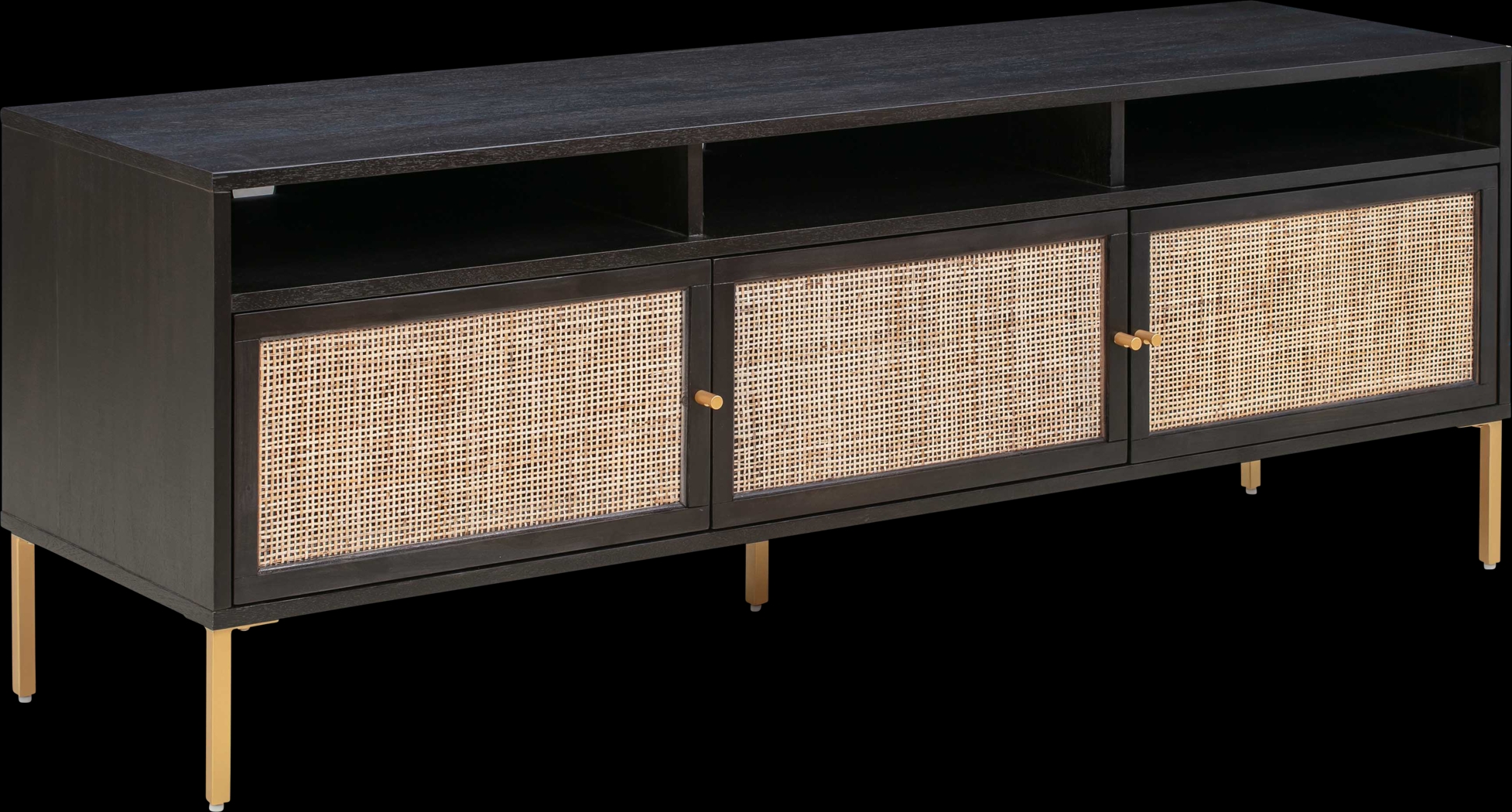 Canalers Black 65 in. Console - Thumbnail - Image 1