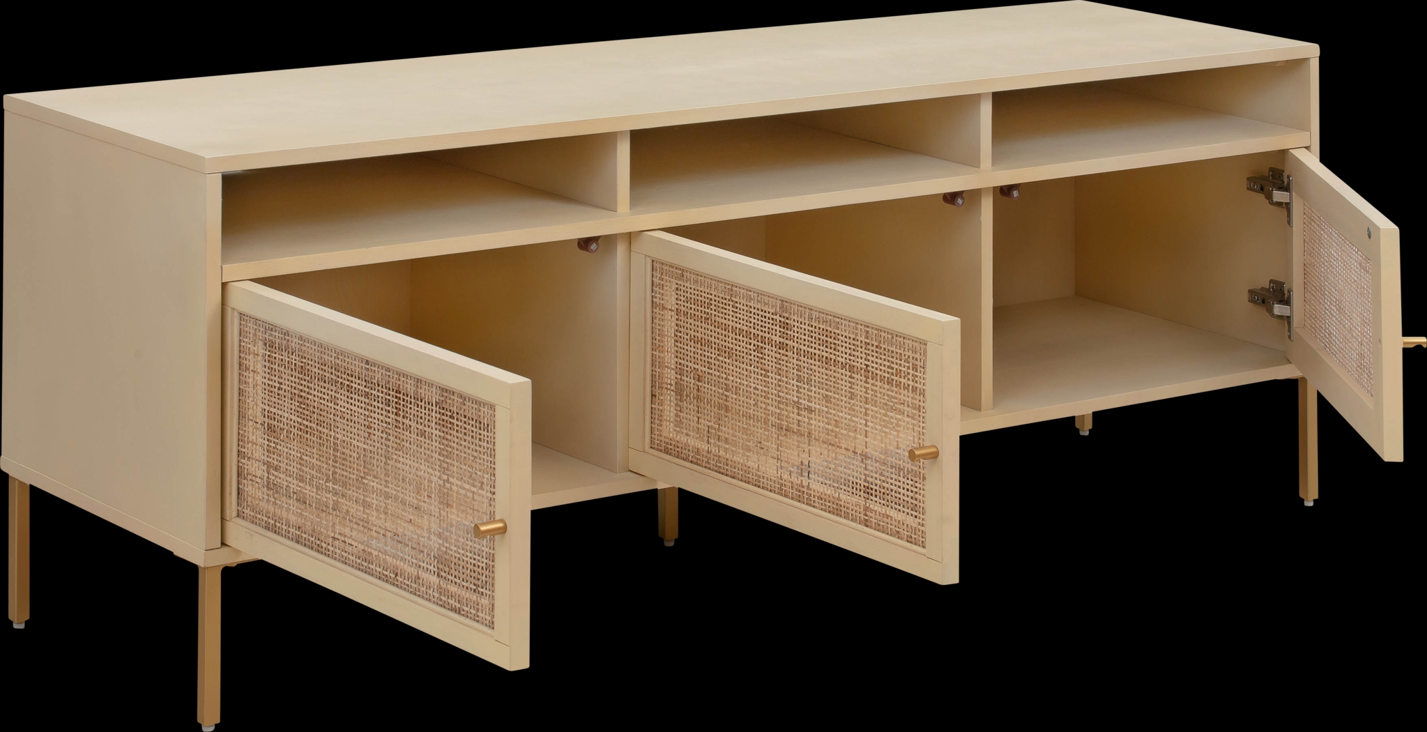 Canalers Light Brown 65 in. Console - Thumbnail - Image 4