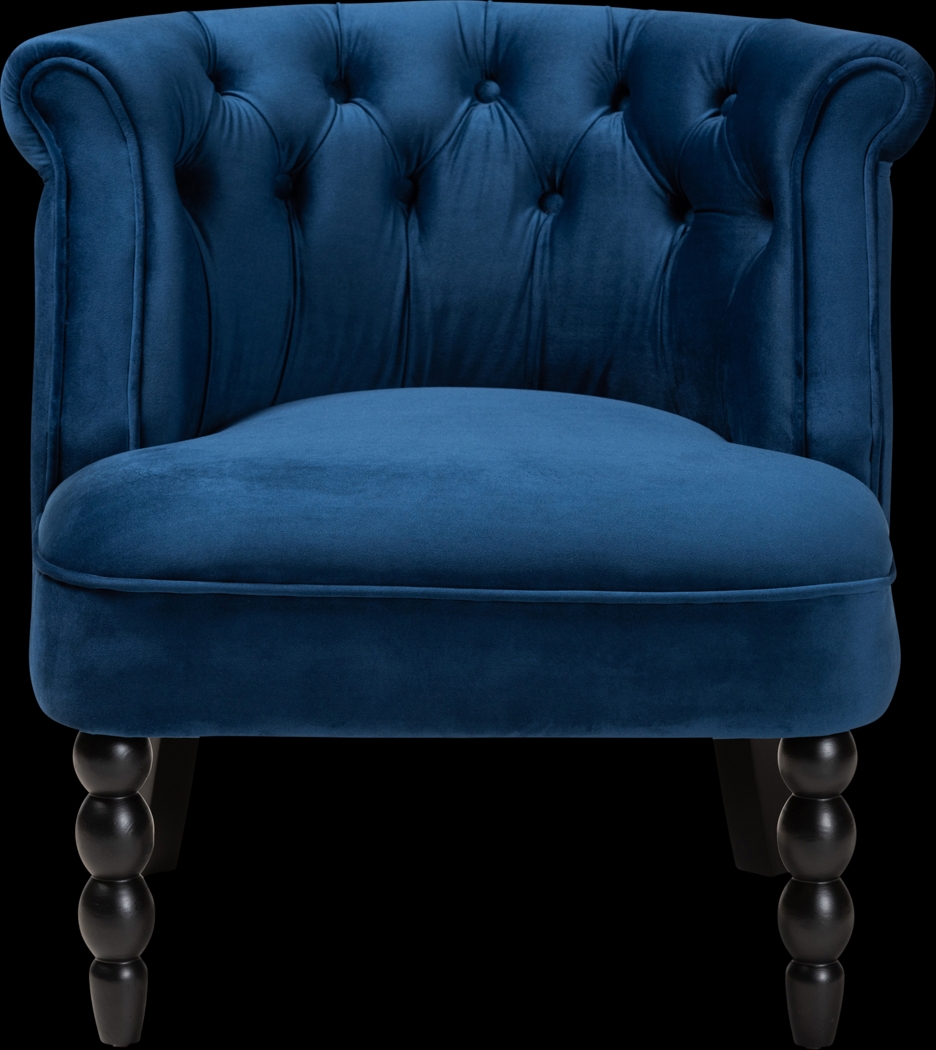 Cananea Navy Accent Chair - Thumbnail - Image 3
