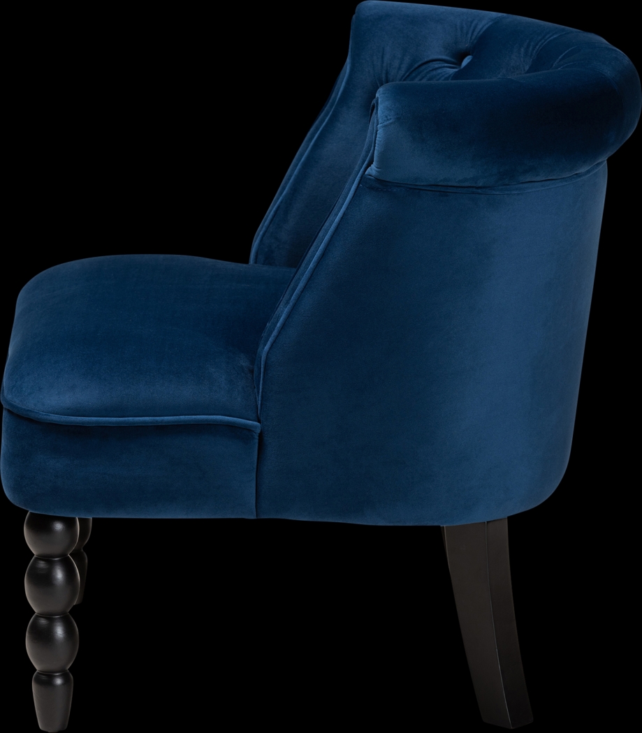 Cananea Navy Accent Chair - Thumbnail - Image 4