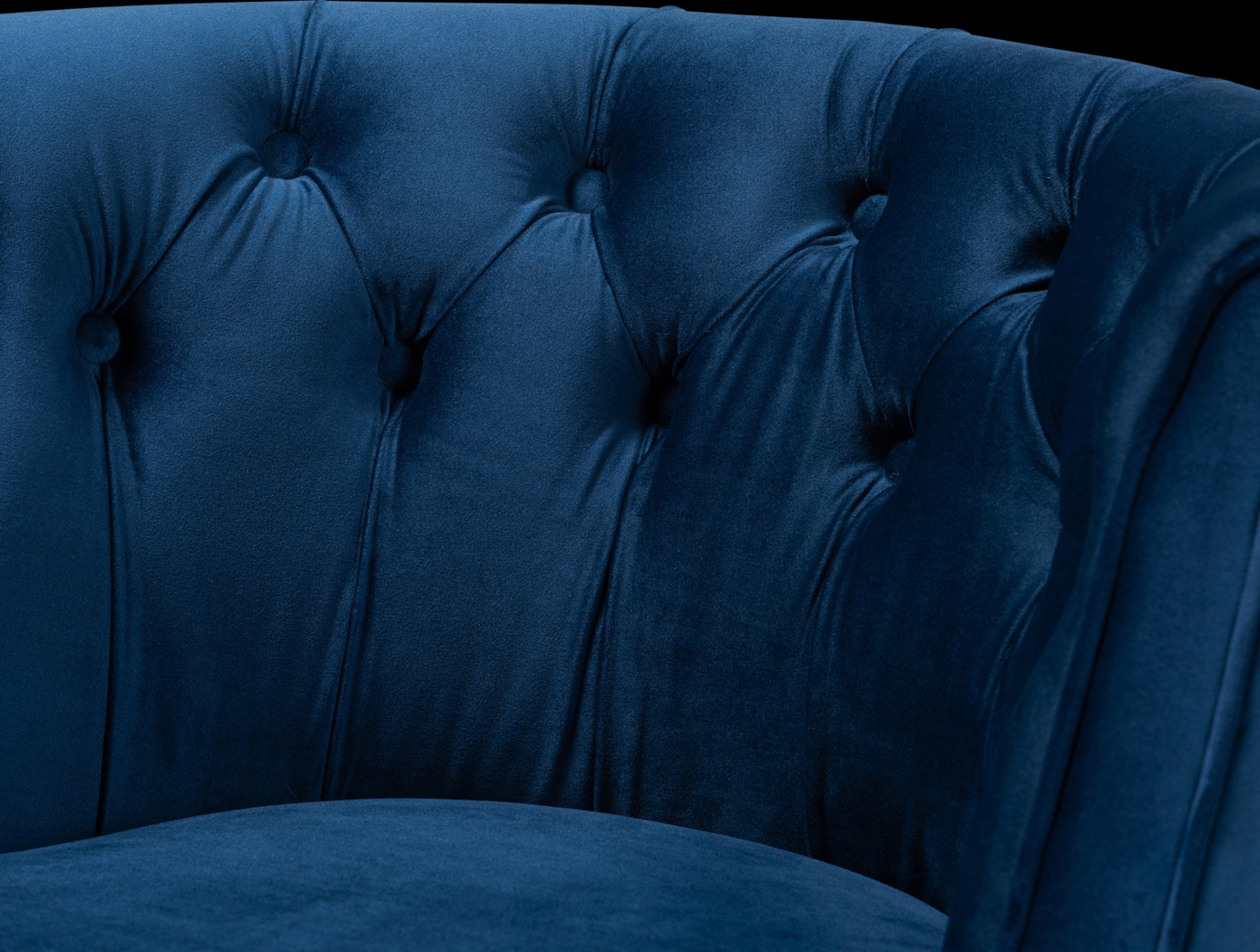 Cananea Navy Accent Chair - Thumbnail - Image 6