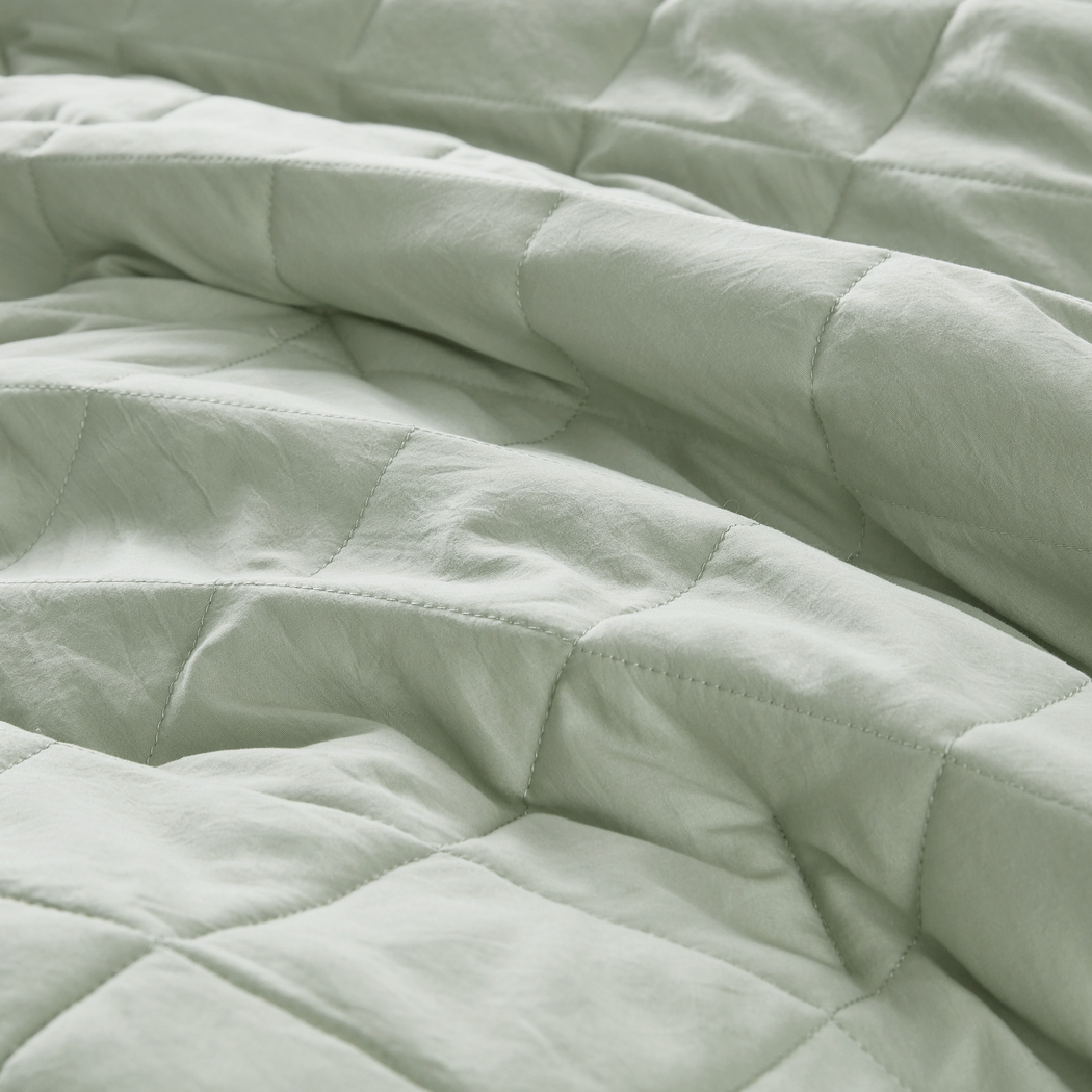 Canarioa Green Full/Queen 3 Pc Comforter Set - Thumbnail - Image 12