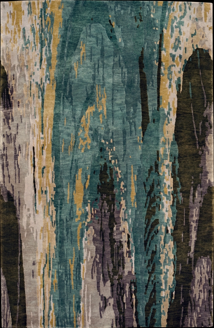 Canaveral Blue 5' x 8' Rug - Thumbnail - Image 1