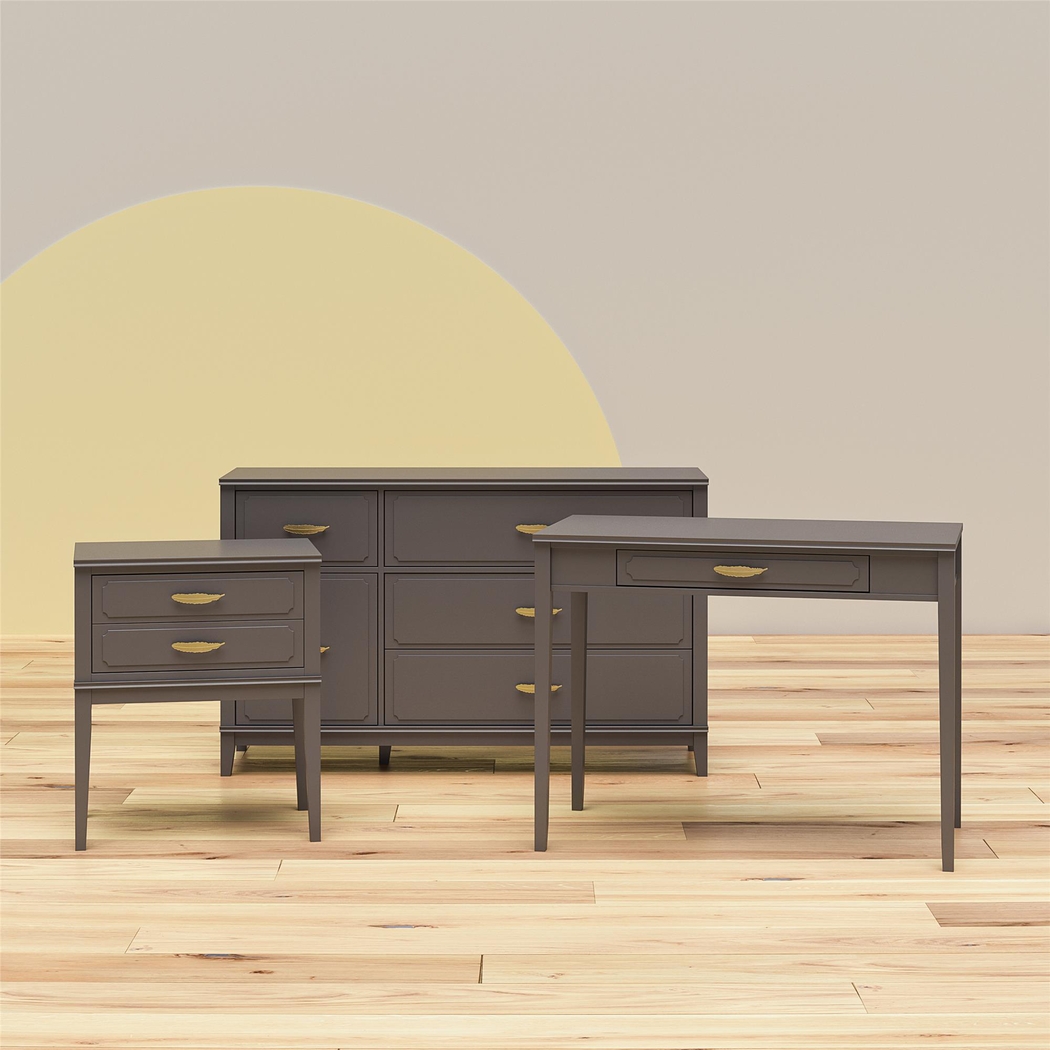 Canberra Gray Desk - Thumbnail - Image 8