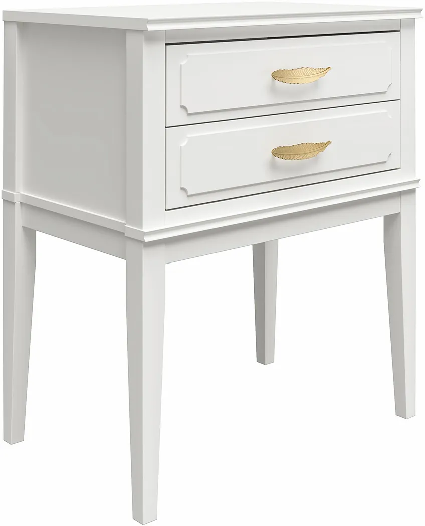 Canberra White Accent Table - Thumbnail - Image 2