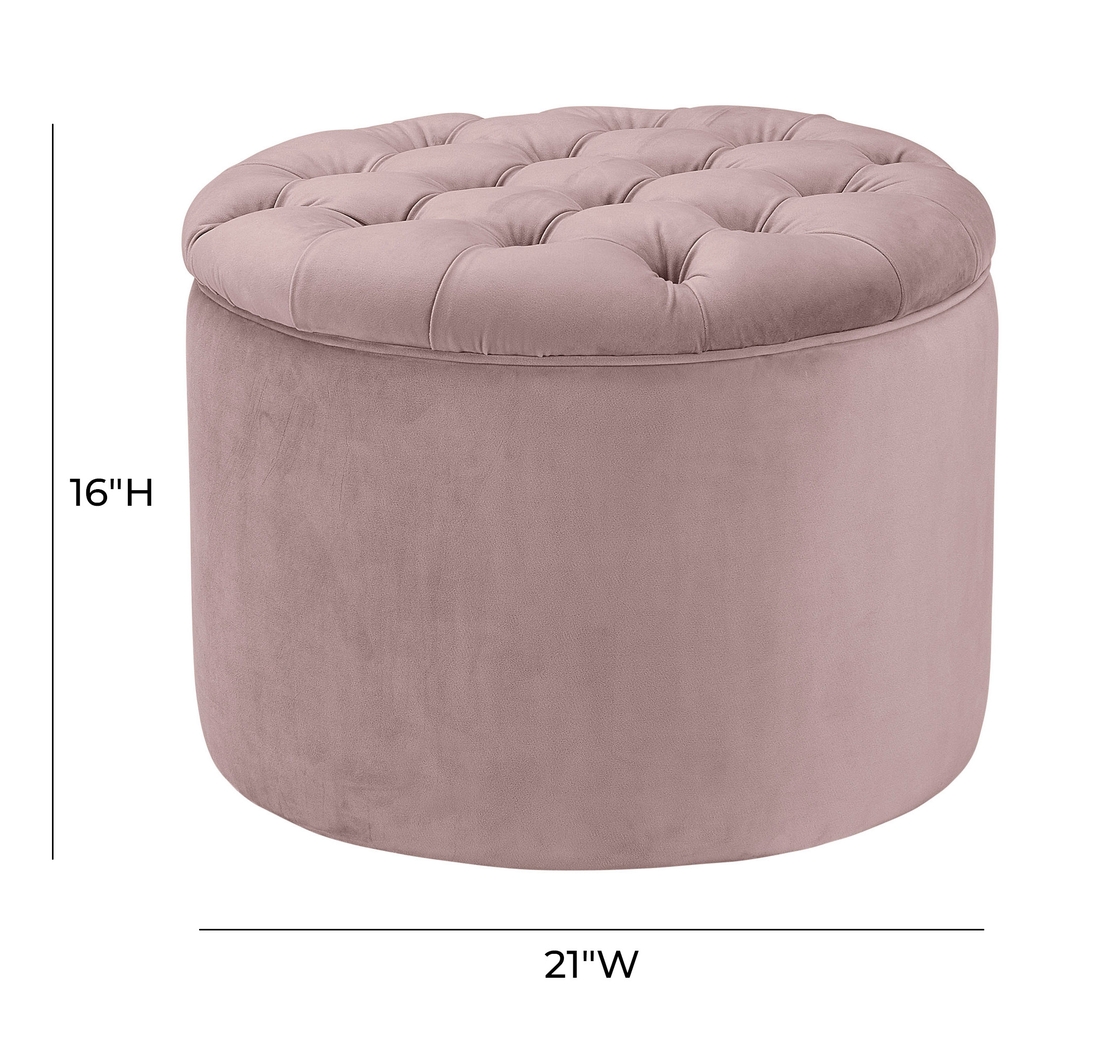 Candellar Mauve Storage Ottoman - Thumbnail - Image 5