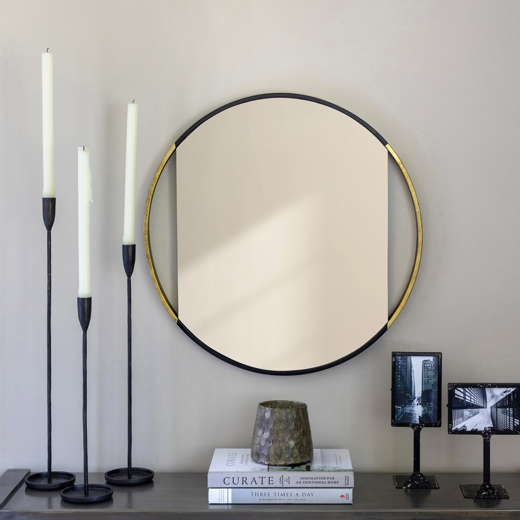 Candellia II Gold Wall Mirror - Thumbnail - Image 2