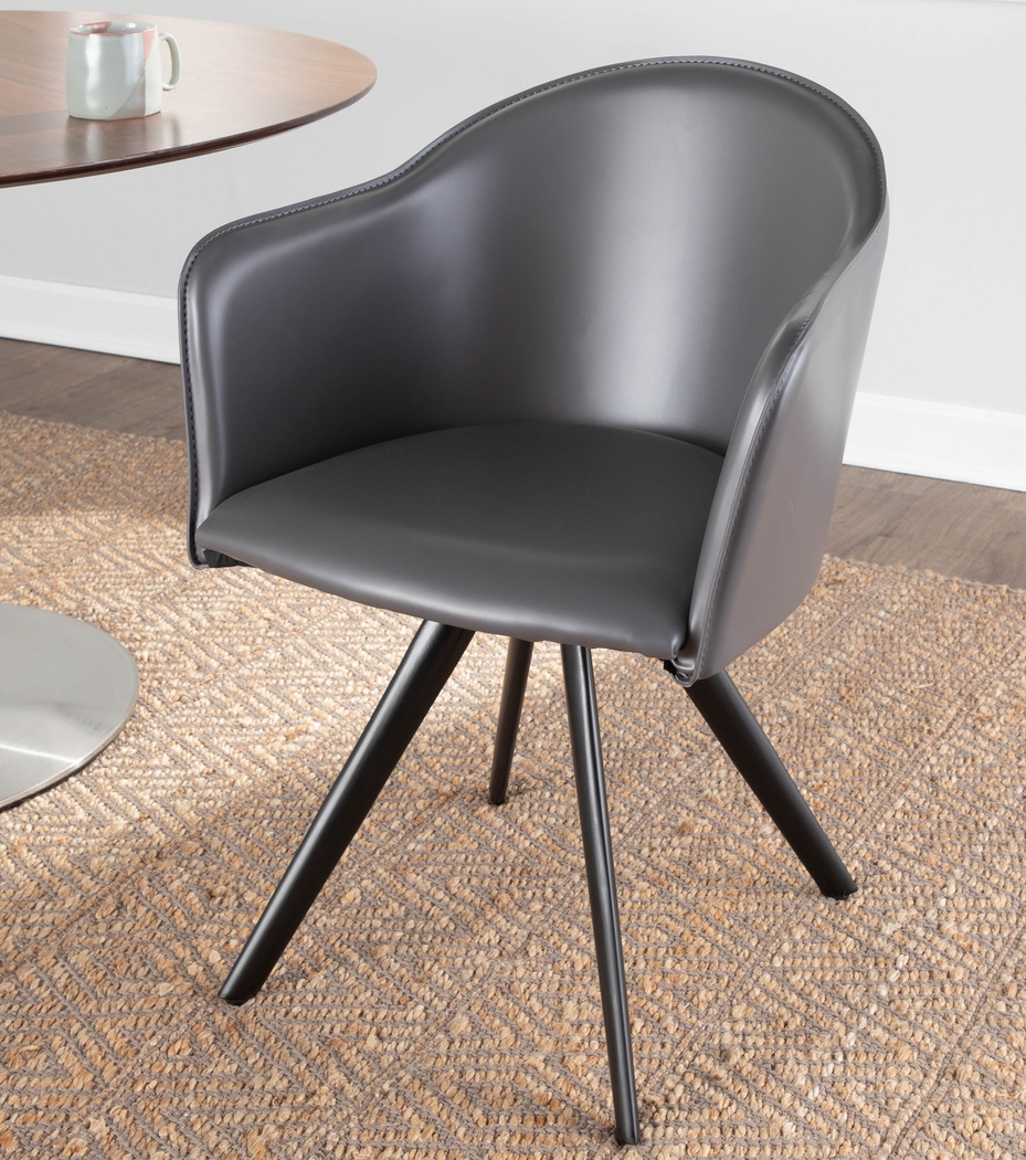 Candover Gray Accent Chair - Thumbnail - Image 9