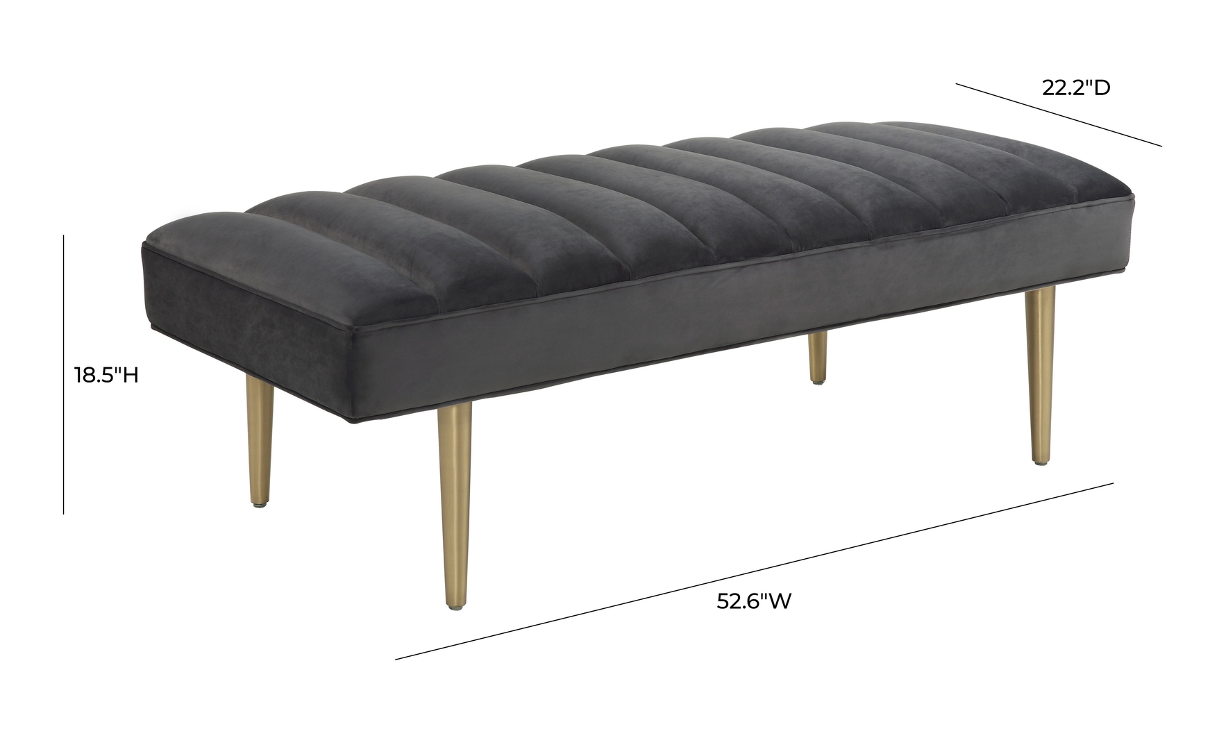 Canellea Gray Bench - Thumbnail - Image 6