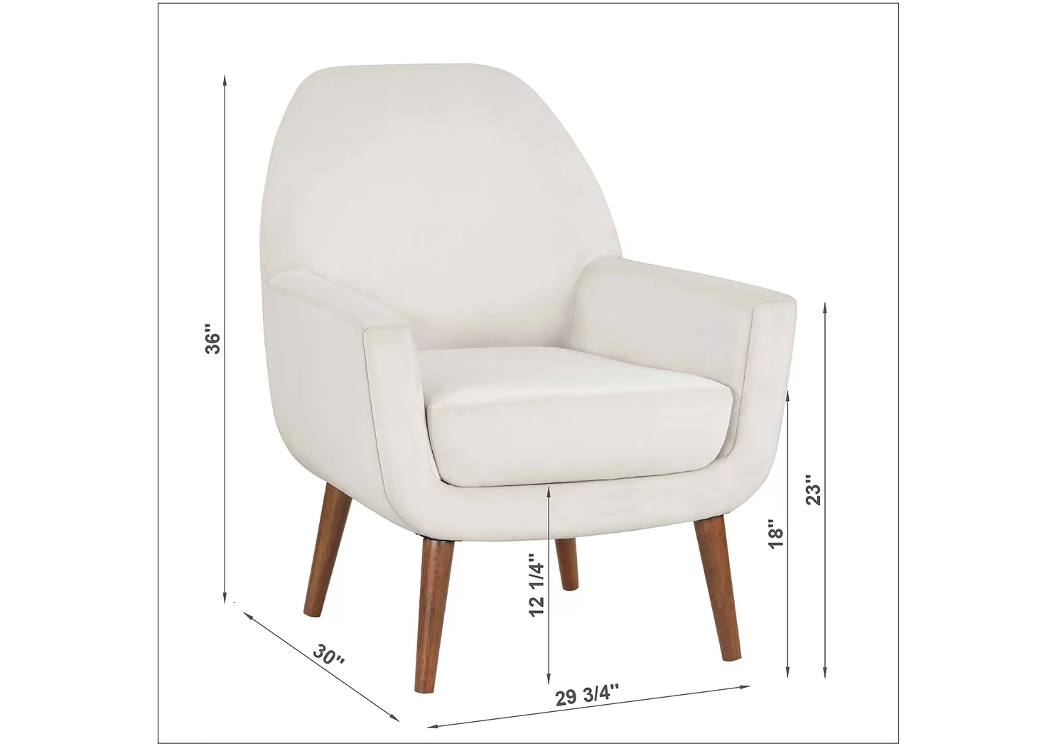 Canemah Beige Accent Chair - Thumbnail - Image 10