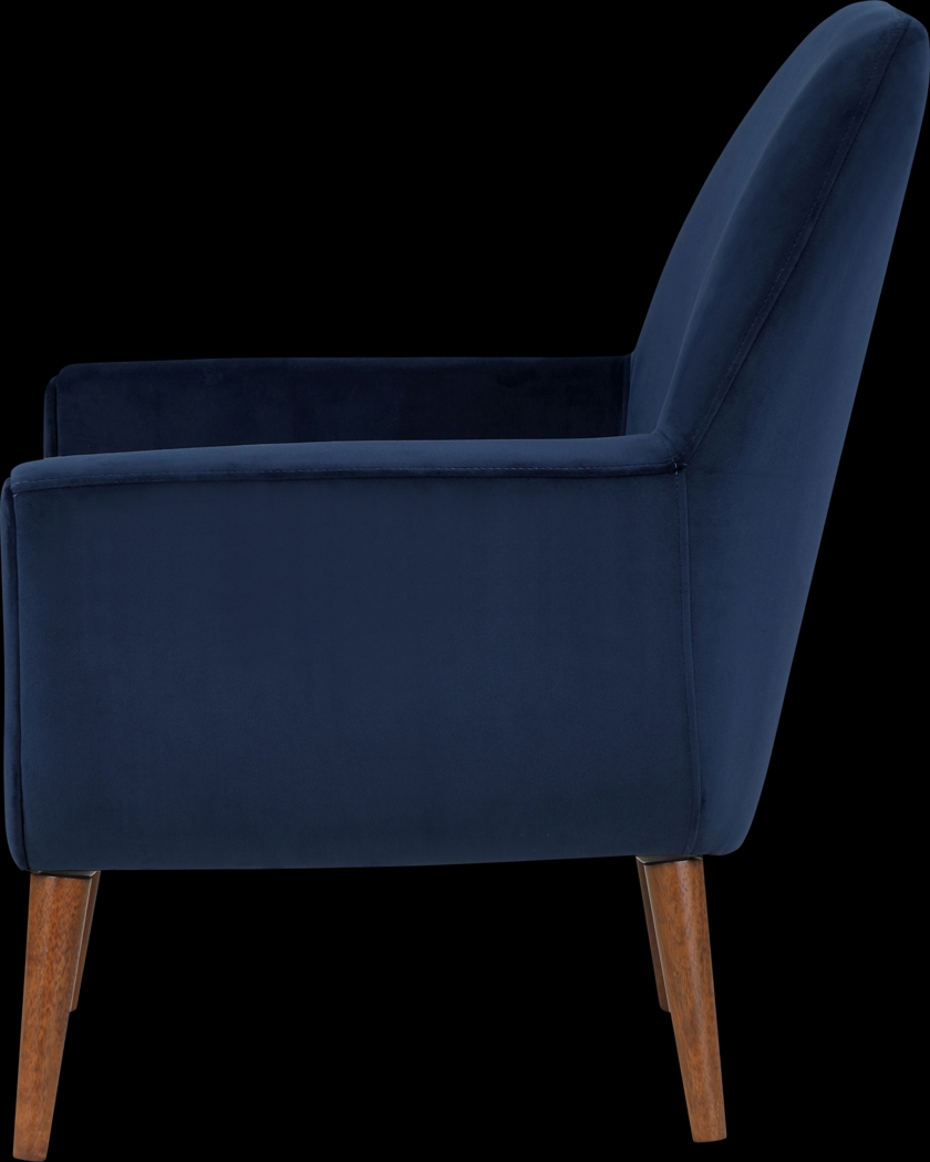 Canemah Blue Accent Chair - Thumbnail - Image 5