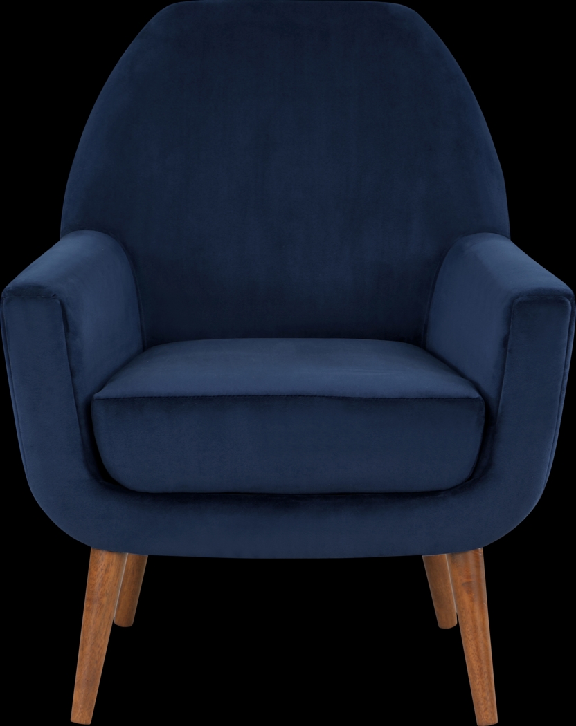 Canemah Blue Accent Chair - Thumbnail - Image 1