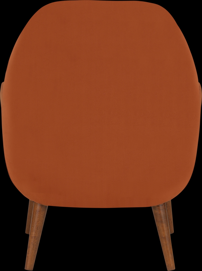 Canemah Orange Accent Chair - Thumbnail - Image 5