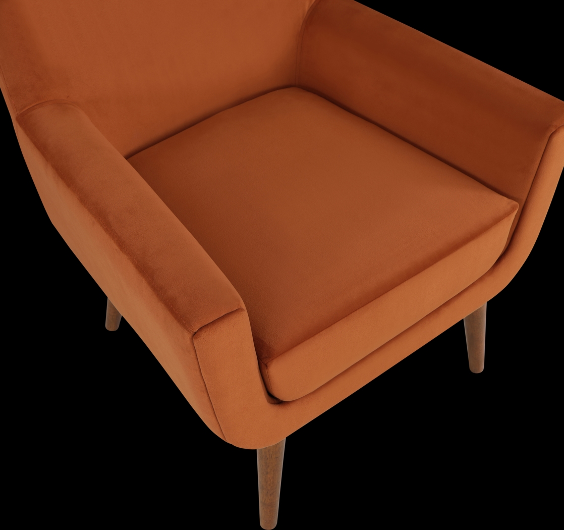 Canemah Orange Accent Chair - Thumbnail - Image 8