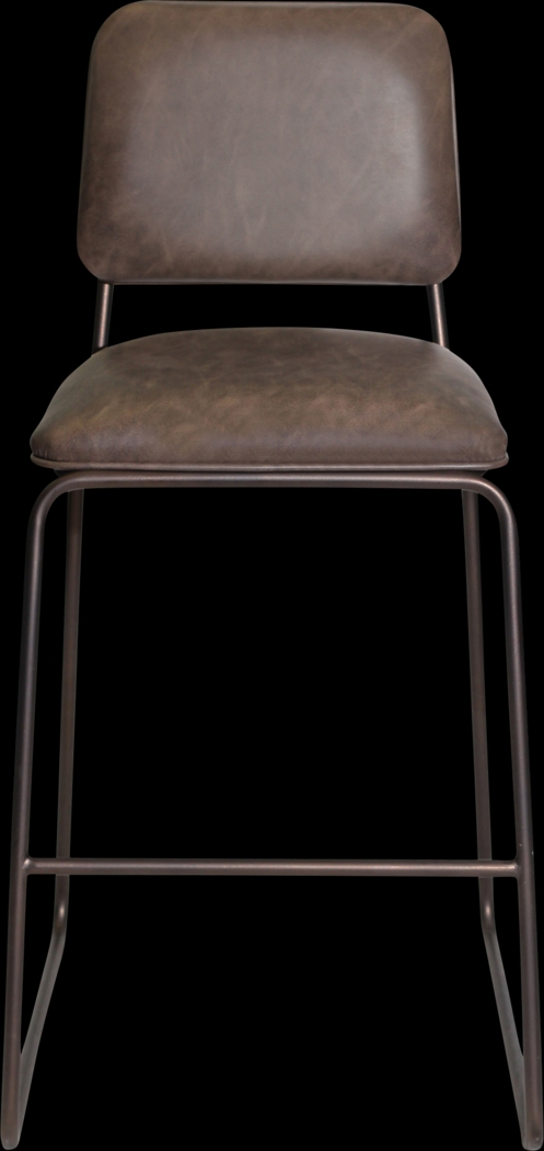 Canforte Brown Counter Height Stool - Thumbnail - Image 2