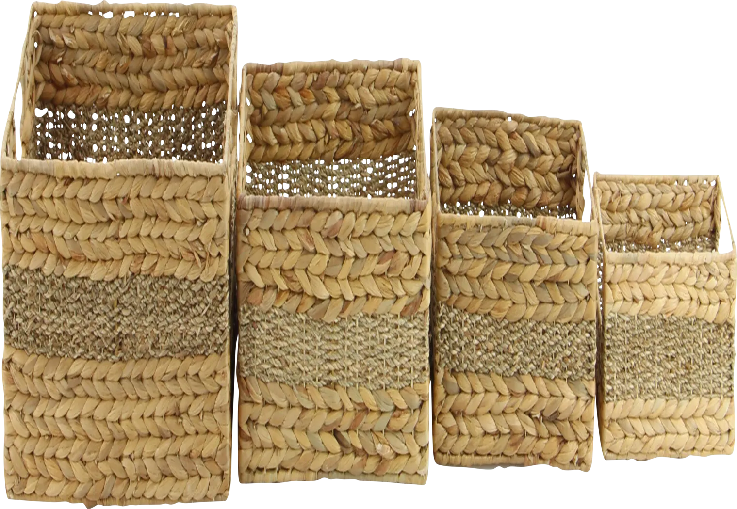 Canle Brown Basket, Set of 4 - Thumbnail - Image 7