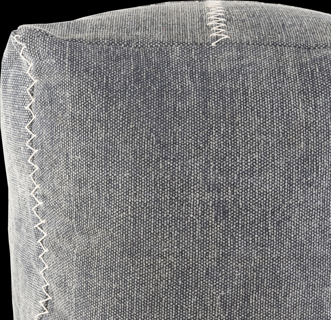 Canlish Gray Ottoman - Thumbnail - Image 2