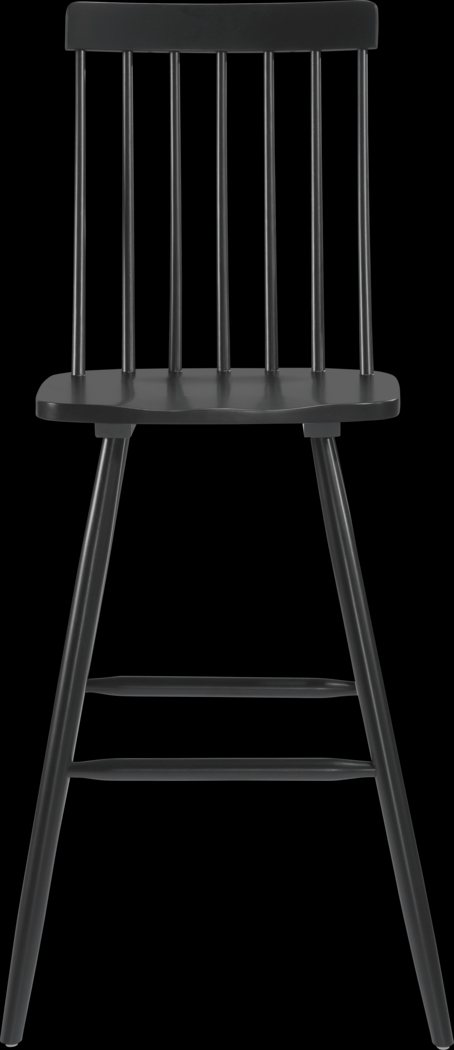 Cannada Black Bar Height Stool, Set of 2 - Thumbnail - Image 5