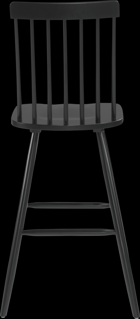 Cannada Black Bar Height Stool, Set of 2 - Thumbnail - Image 6