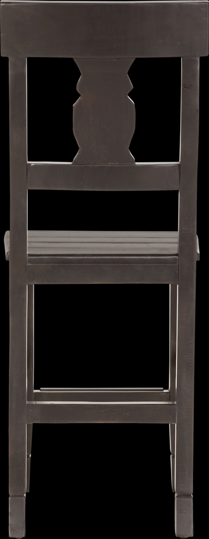 Cannon Beach Black Counter Height Stool - Thumbnail - Image 2