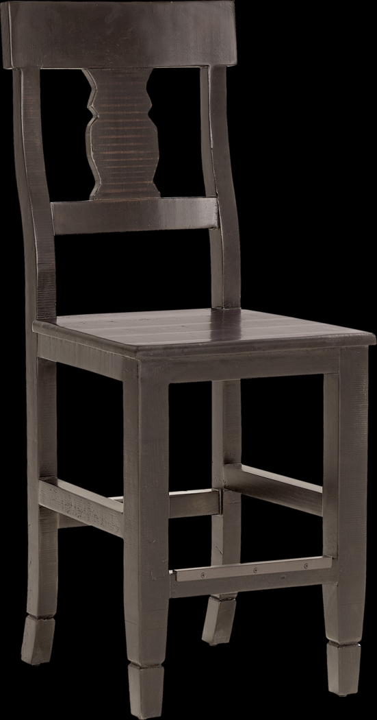 Cannon Beach Black Counter Height Stool - Thumbnail - Image 1