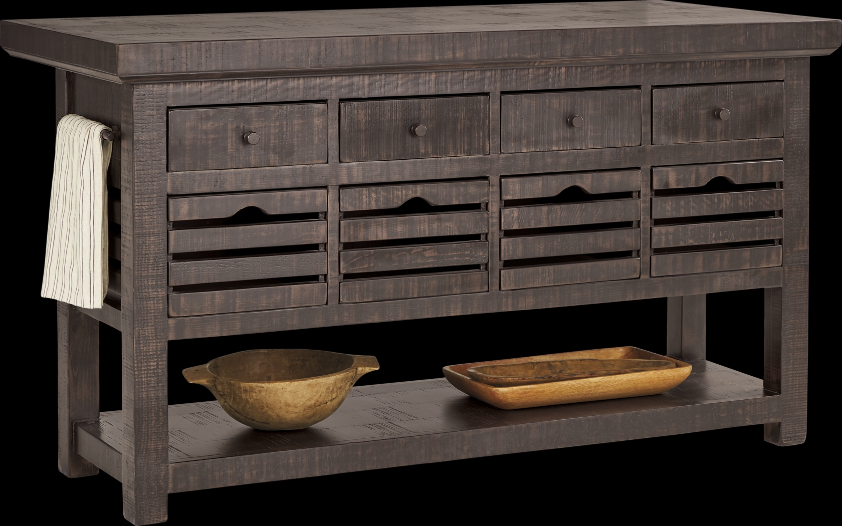 Cannon Beach Black 3 Pc Counter Height Dining Set - Thumbnail - Image 3