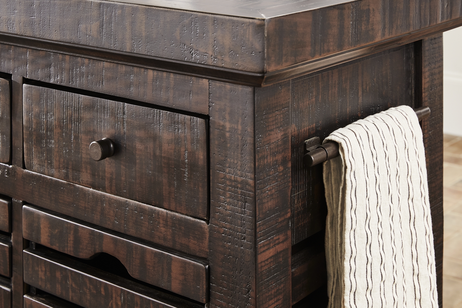 Cannon Beach Black 3 Pc Counter Height Dining Set - Thumbnail - Image 4