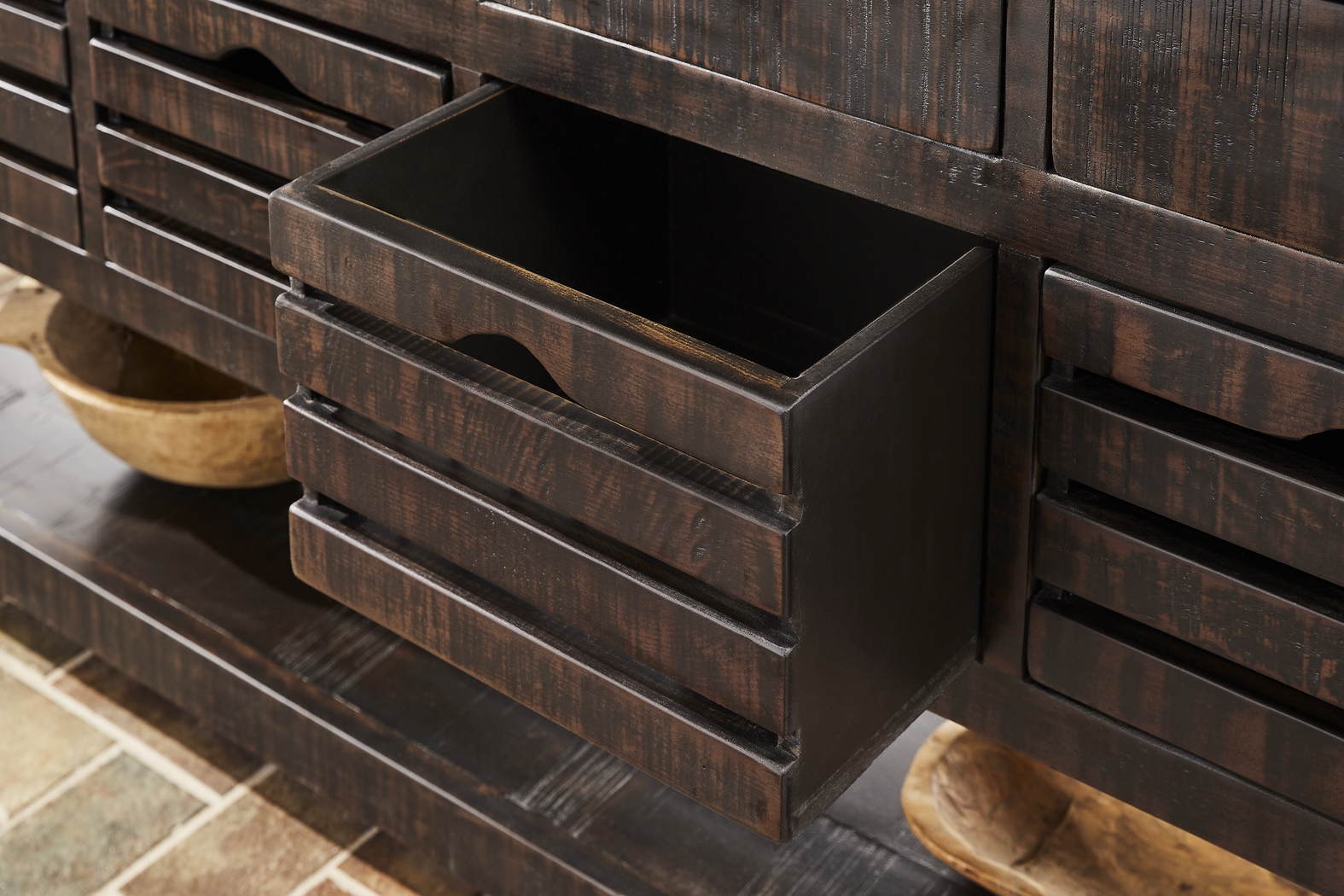 Cannon Beach Black 3 Pc Counter Height Dining Set - Thumbnail - Image 8