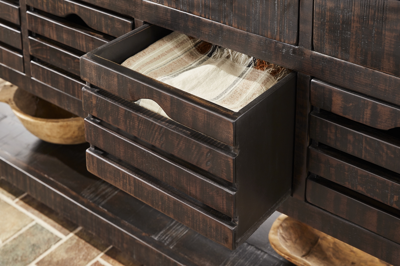 Cannon Beach Black 3 Pc Counter Height Dining Set - Thumbnail - Image 9