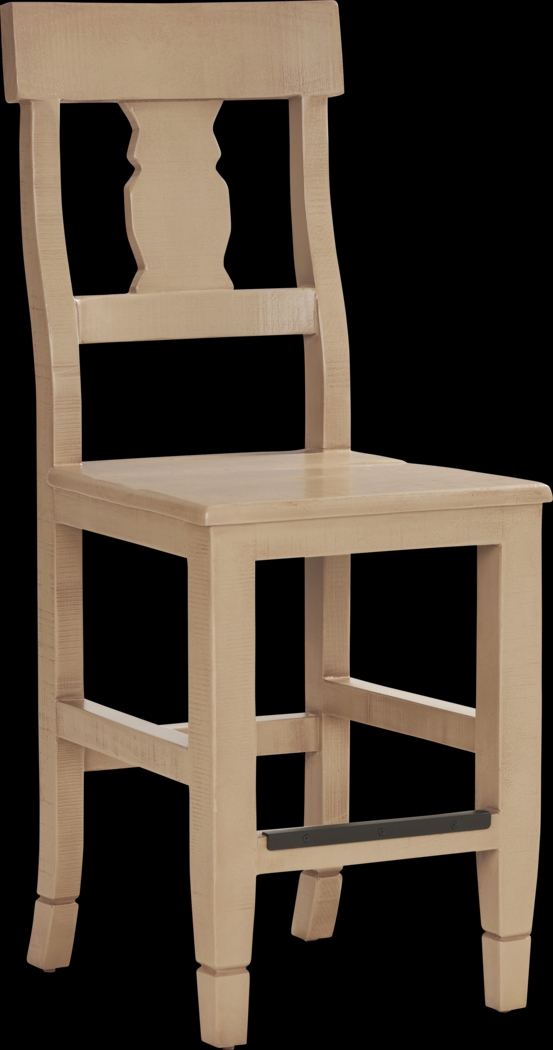 Cannon Beach Natural 3 Pc Counter Height Dining Set - Thumbnail - Image 11