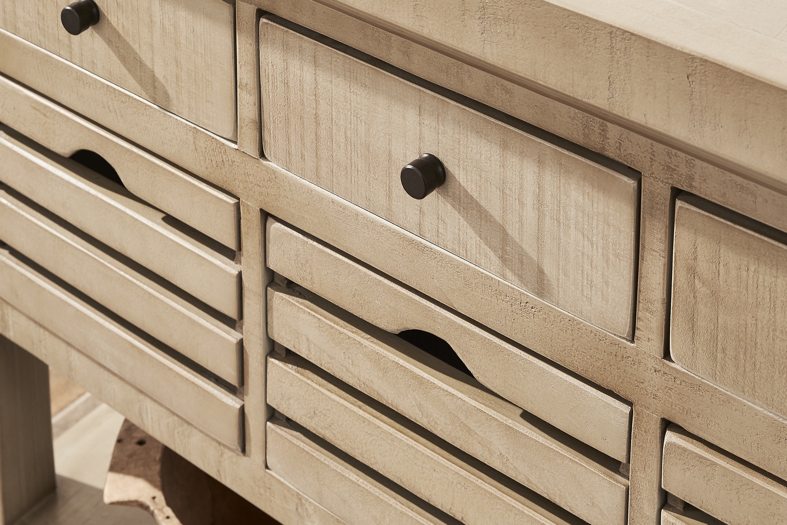 Cannon Beach Natural 3 Pc Counter Height Dining Set - Thumbnail - Image 5