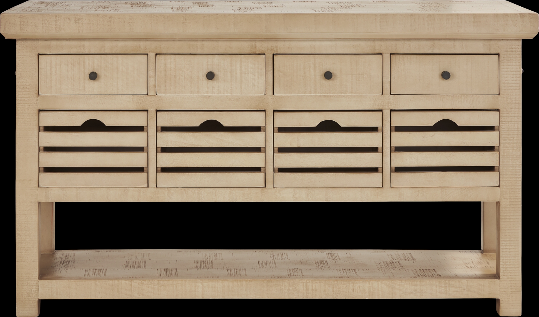 Cannon Beach Natural 3 Pc Counter Height Dining Set - Thumbnail - Image 2