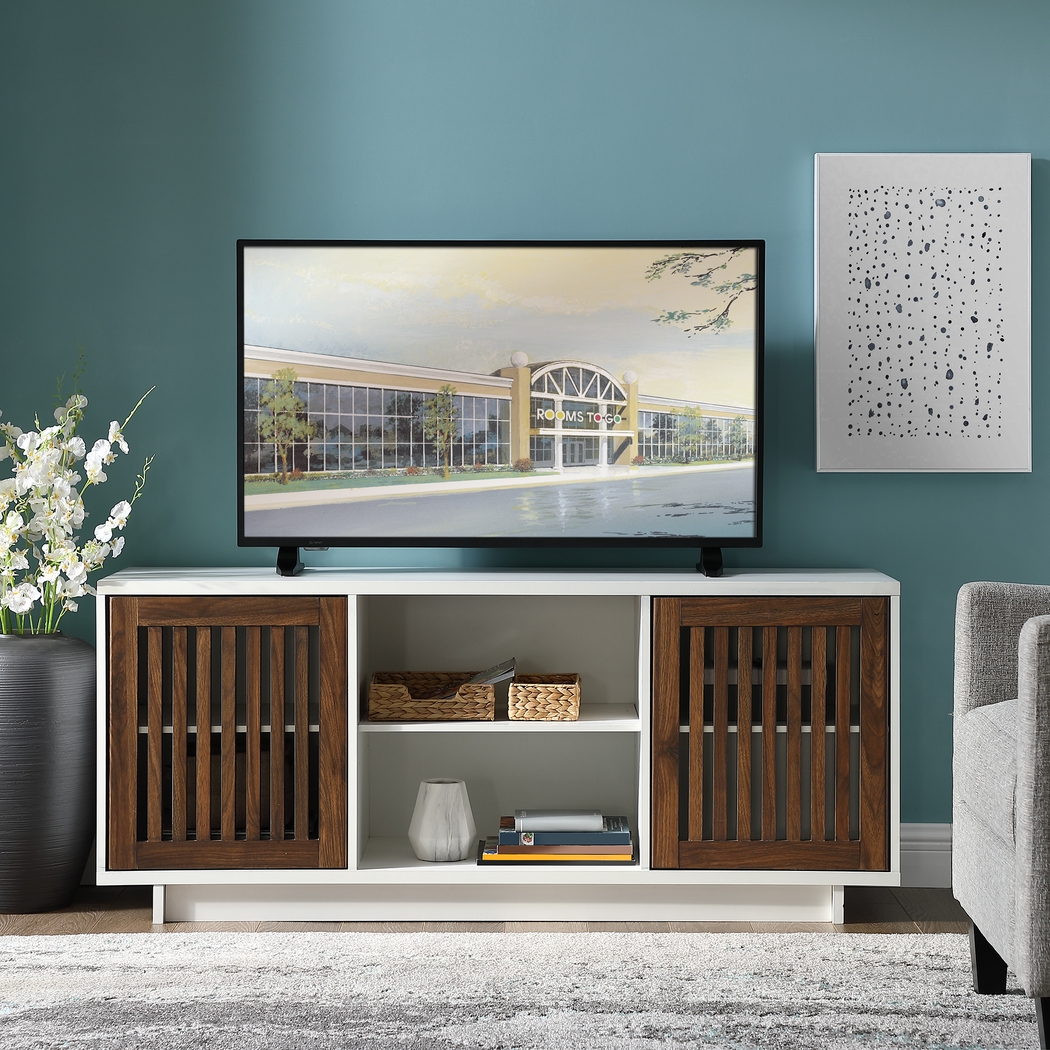 Barnston White 56 in. Console - Thumbnail - Image 4