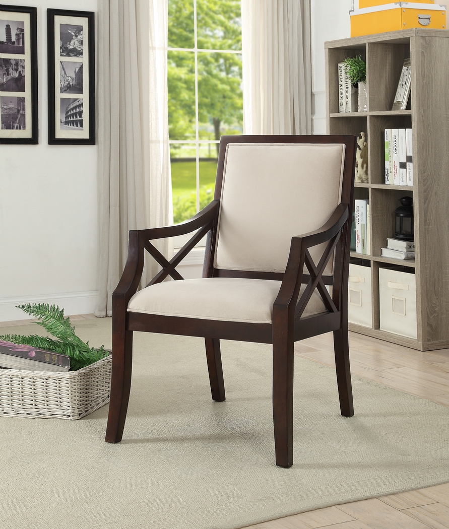 Cannongate Taupe Accent Chair - Thumbnail - Image 5