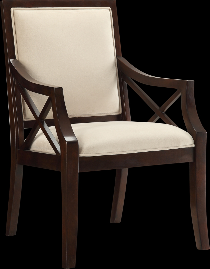 Cannongate Taupe Accent Chair - Thumbnail - Image 1