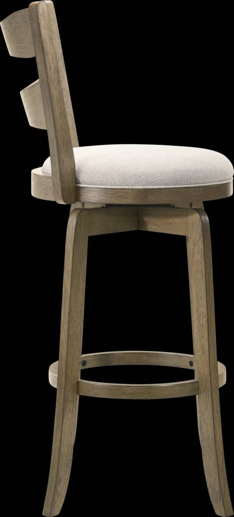 Cannonics I Brown and Cream Counter Height Stool - Thumbnail - Image 6