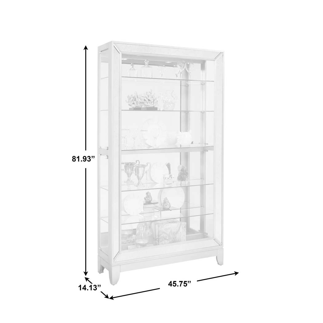 Cannonking Silver Curio Cabinet - Thumbnail - Image 3