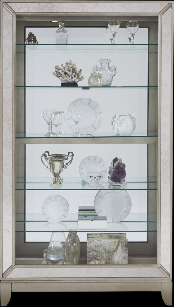 Cannonking Silver Curio Cabinet - Thumbnail - Image 1