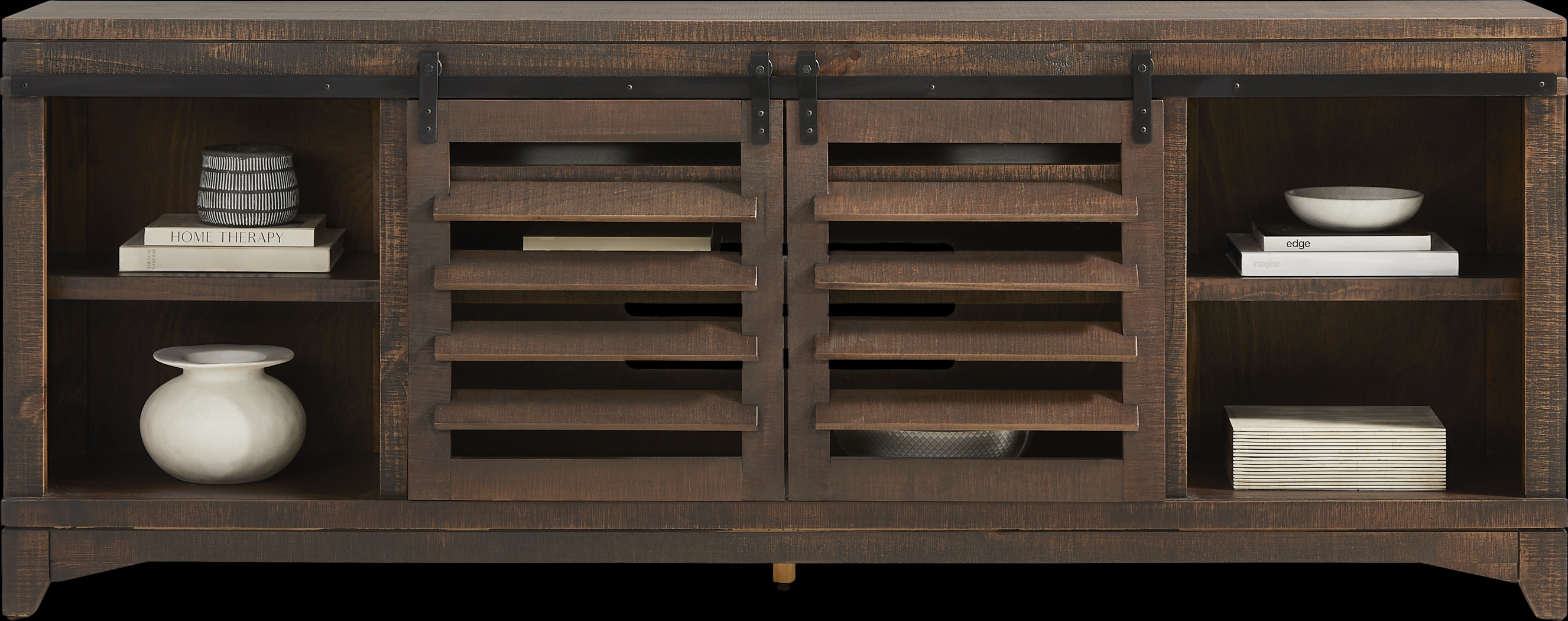 Canoe Creek Brown 88 in. Console - Thumbnail - Image 2