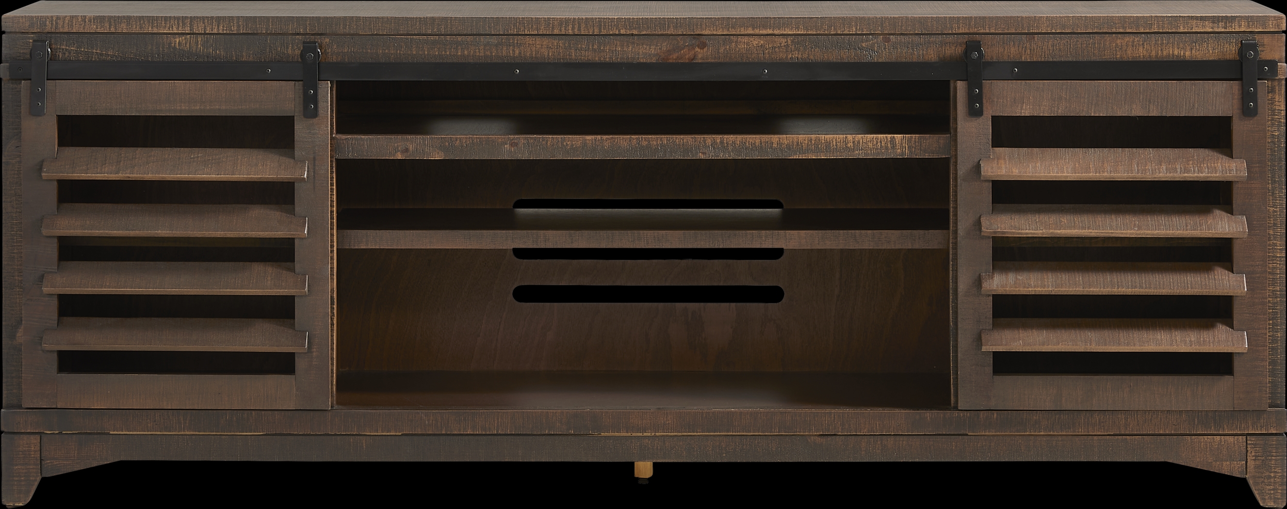 Canoe Creek Brown 88 in. Console - Thumbnail - Image 1