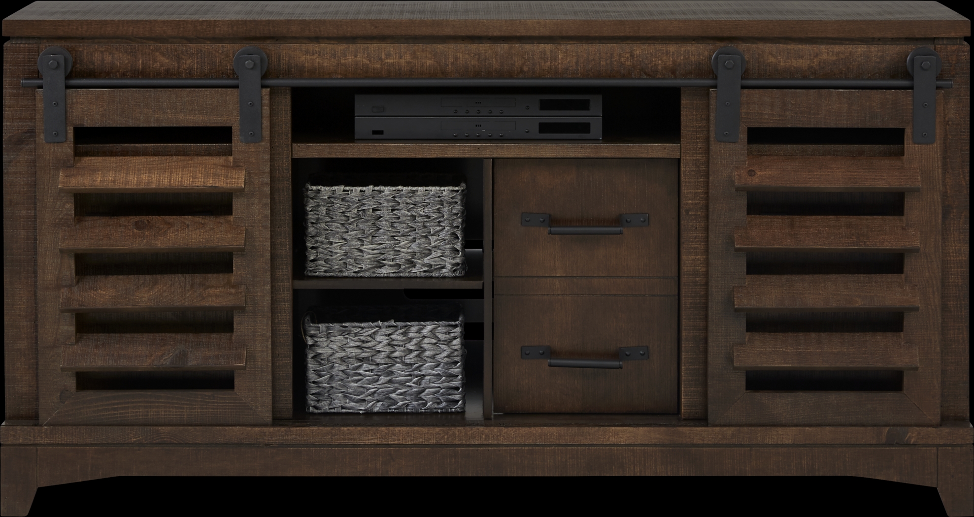 Canoe Creek II Tobacco 65 in. Console - Thumbnail - Image 3