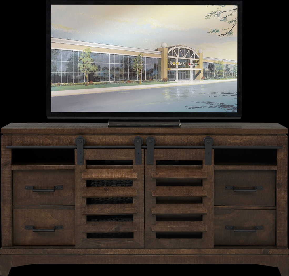 Canoe Creek II Tobacco 65 in. Console - Thumbnail - Image 1